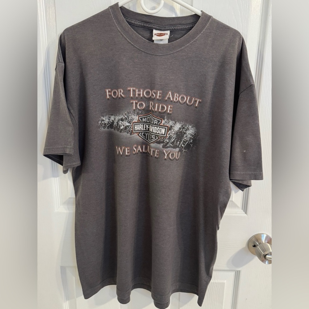 Harley-Davidson Gray Men's SS XL T-Shirt